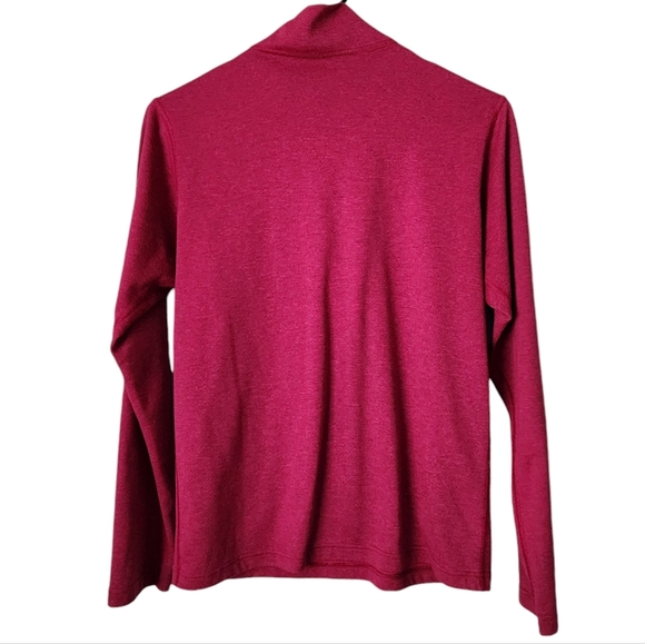 PATAGONIA base layer capilene top 1/4 zip athletic active in purple - Picture 2 of 6